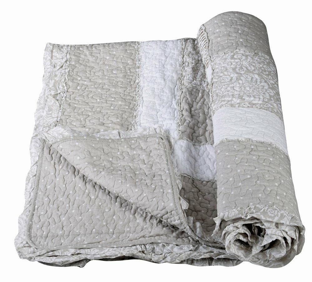 trapunta coperta patchwork copriletto plaid casa di