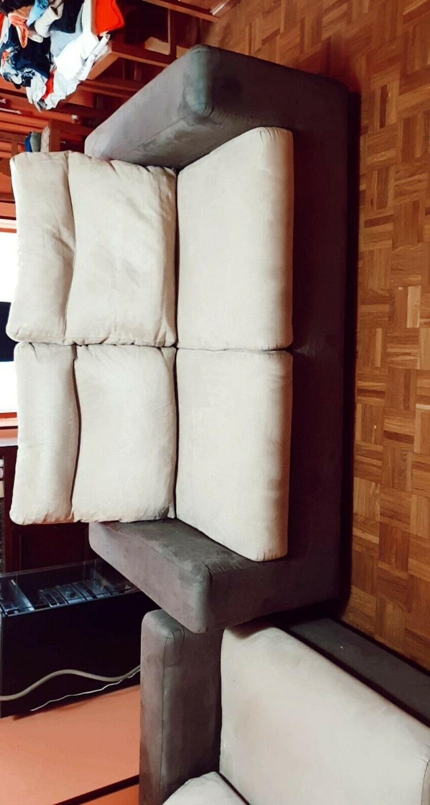 vendo due divani poltrone sofa in tessuto