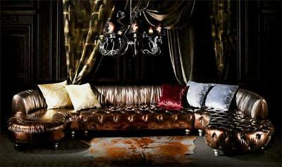 vip oro designer chesterfield divano a forma