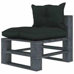 Da Giardino Cuscini Antracite In Pallet Chaise Longue Sof&agrave;