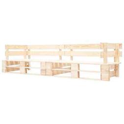 A Pallet Da Giardino A 2 Posti Naturale Sofa Esterni