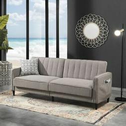 Letto Economico Clic Clac In Tessuto Grigio