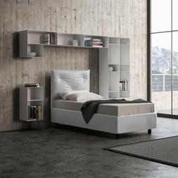 LETTO SINGOLO APPIA CM.90 CON O SENZA CONTENITORE ANCHE SU M