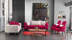 Lusso Classico Chesterfield Imbottitura Osti Velluto 3+2+1+1