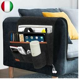 SIMBOOM Organizer per Bracciolo Divano, 4 Tasca Portaoggetti