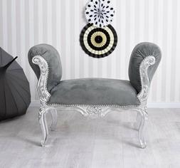 Barockm&ouml;bel Panca Sgabello Barocco Sgabello Imbottito