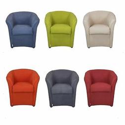 POLTRONA a POZZETTO in TESSUTO sedia poltroncina sala attesa