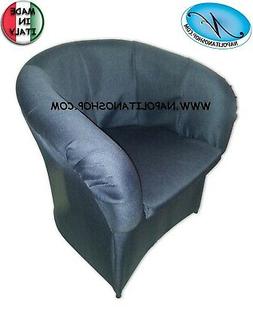 POLTRONA CAMERA LETTO SEDIA POLTRONCINA SALONE IN TESSUTO AN