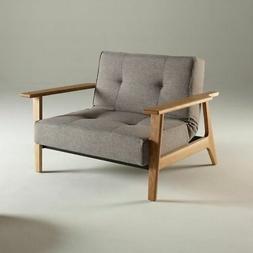 Poltrona da CAMERA SplitBack Frej design scandinavo tessuto 