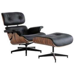 Poltrona e Poggiapiedi Lounge Chair C. Eames | Palissandro P