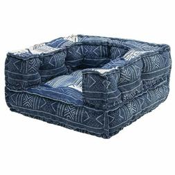 POLTRONA ETNICA BOHO CHIC ORIENTALE MATERASSO Tessuto tela d