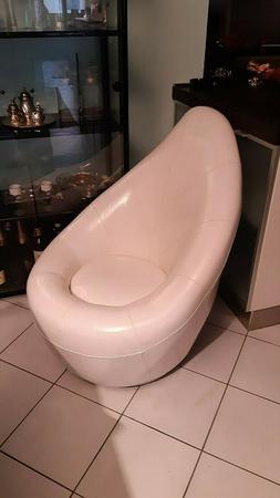 POLTRONA FOGLIA BIANCA POLTRONA BIANCA DESIGN POLTRONA MODER