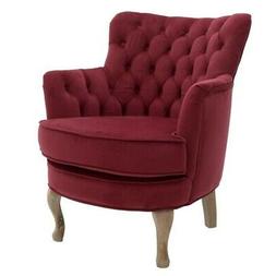 Poltrona francese provenzale velluto bordeaux bergere capito