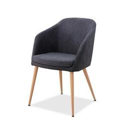 Mc Haus - Poltrona LARA grigio antracite design nordico sogg