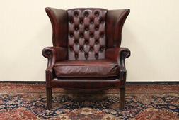 Poltrona originale Chestefield / Chester / armchair / pelle 
