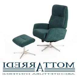 POLTRONA RELAX MANUALE CON POGGIAPIEDI STONES z/002 - Chiama