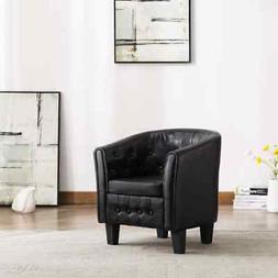 Poltroncina a Pozzetto Nera in Similpelle L3R4
