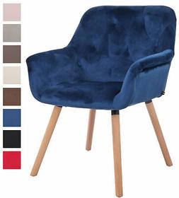 Poltroncina Imbottita Cassidy In Velluto Sedia Design Soggio