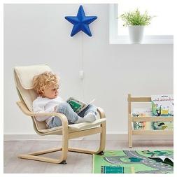 poltroncina relax bambino PO&Auml;NG ikea  impiallacciatura di b