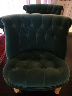 Poltrone  Costantin Maison du Monde Velluto Usate poco In bu