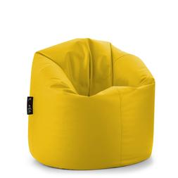 POUF PUF XL PUFF POLTRONA SACCO ECO PELLE CON CERNIERA PIENO