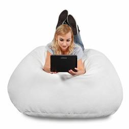 POLTRONA SACCO MAXIMO XXXL POUF PERA GRANDE ECOPELLE PIENO 2