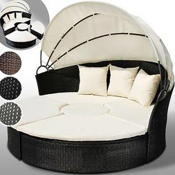 Da Esterno In Polyrattan Sdraio Rattan Letto