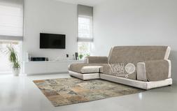 Antiscivolo Per Divani Pelle/eco Con Penisola A Destra Marro