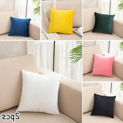 2pcs Velluto Decorazione Grande
