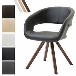 Sedia Sala Pranzo Design SUEZ Similpelle Poltroncina Lounge 