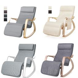 SONGMICS Sedie a Dondolo Poltrona Dondolo Panche a dondolo P