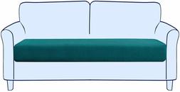Elasticizzato Copricuscino 2 Posti, Blu Verde