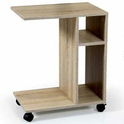 Letto Con Libreria E Ruote Quercia