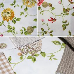 Tessuto Frozen a Metro Cotone Floreale Arredo Tappezzeria Cu