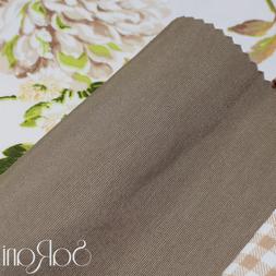 Tessuto Frozen a Metro Cotone Tinta Unita Fango Marron Arred