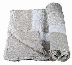 Trapunta Coperta Patchwork Copriletto Plaid Casa di Campagna