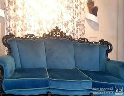 3 Posti Rifoderato A Nuovo Stile Luigi Primo 900 In Velluto