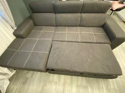 Angolare 3 Posti Con Penisola Grigio Scuro